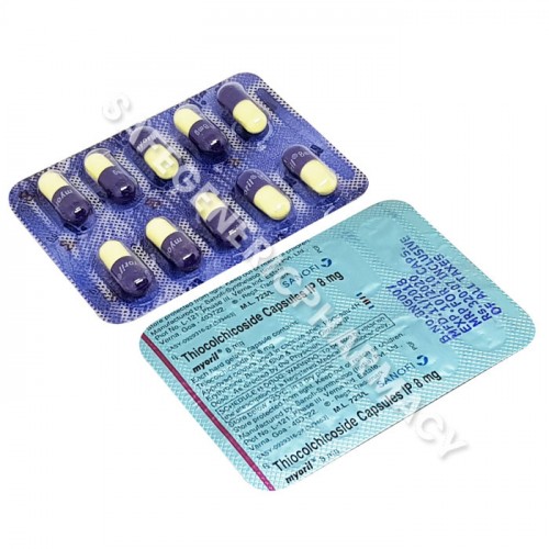 Buy Myoril Capsules (Thiocolchicoside) Online At Cheap Price